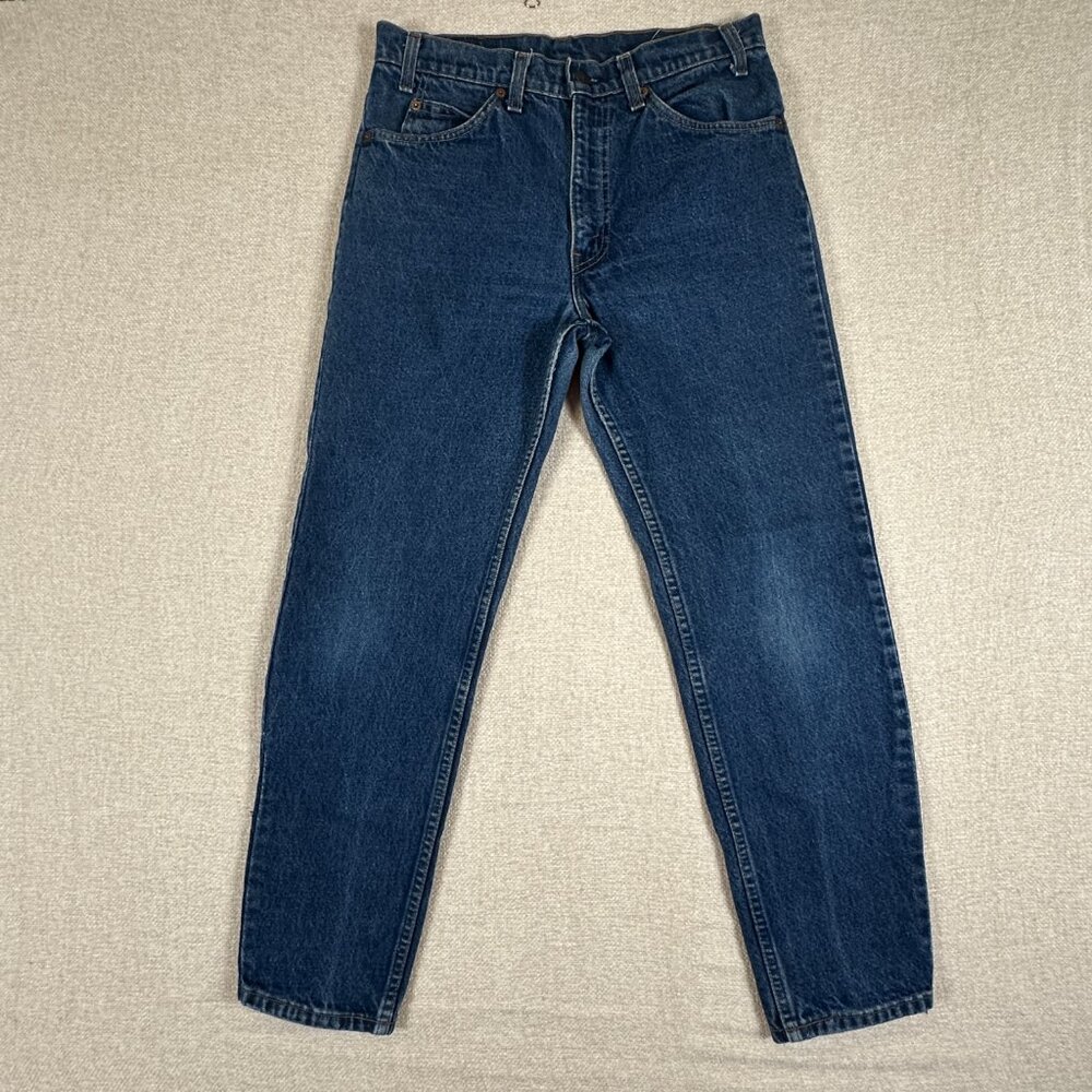 Vintage Levi's 509 Orange Tab Jeans Made in USA Mens 32x29 Relaxed Fit - Picture 3 of 10